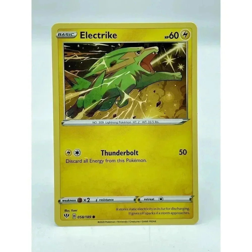 Electrike 058/189 Darkness Ablaze Non-Holo Pokémon TCG Mint Unplayed